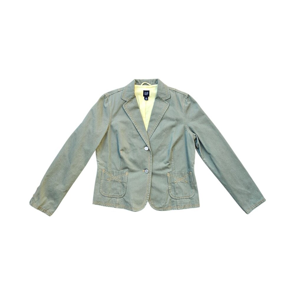 Vintage GAP Denim Jacket Green